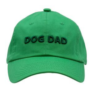 The Cuddle Collab "DOG DAD" Baseball Cap Green